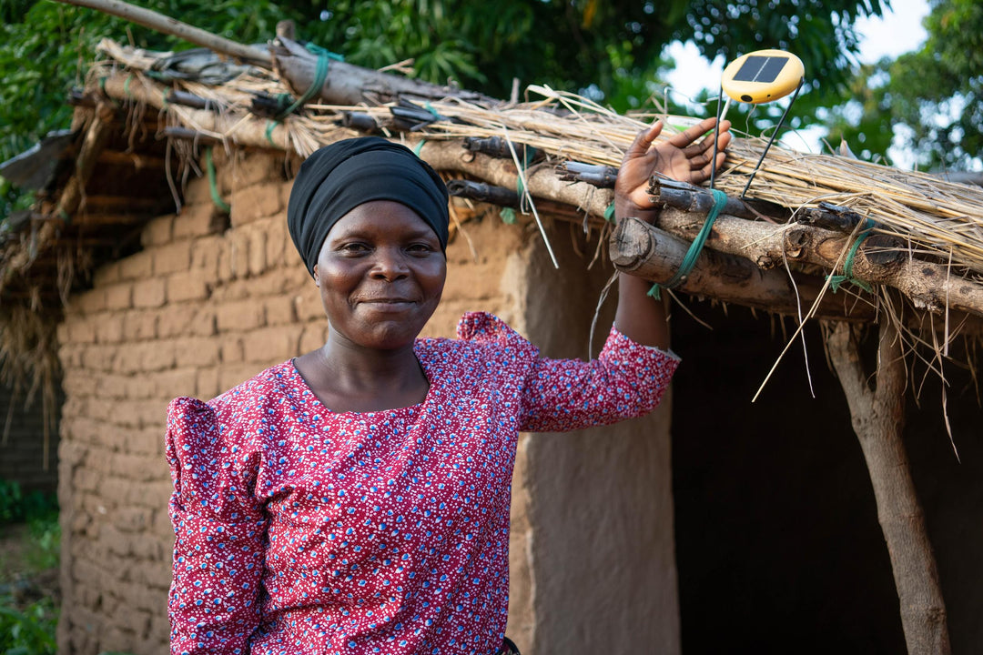 Subsidise the cost of a solar light