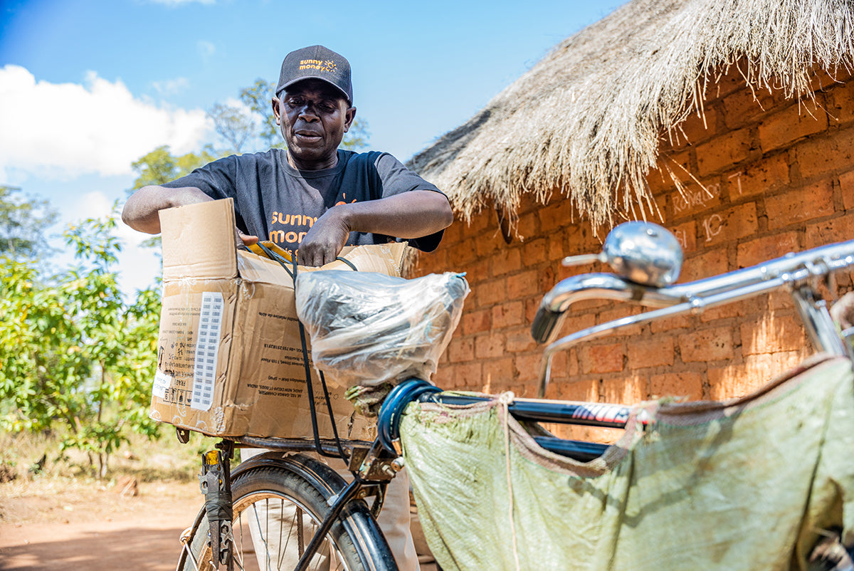 Buy a bicycle for an entrepreneur