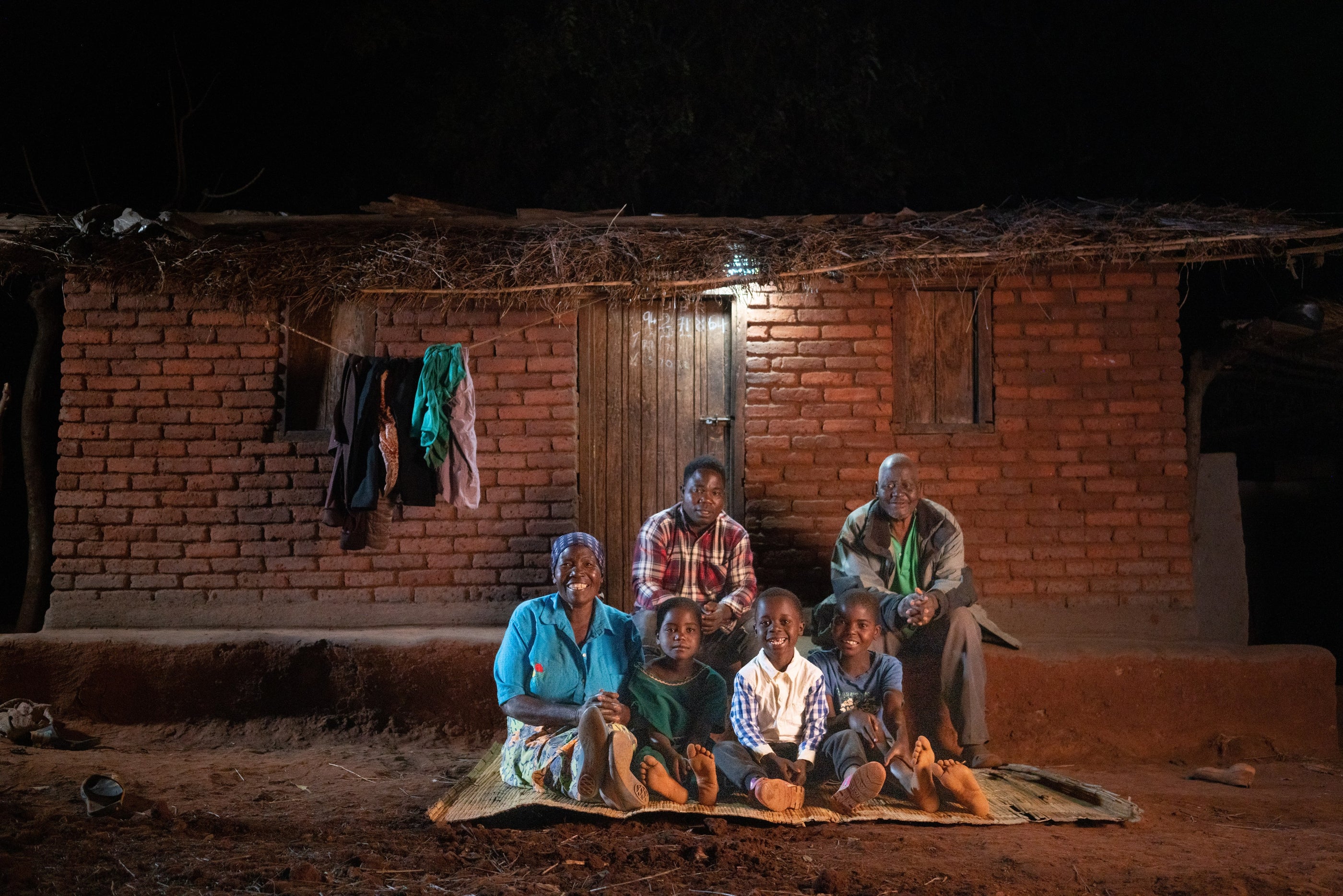 Get a solar light to a family for the first time