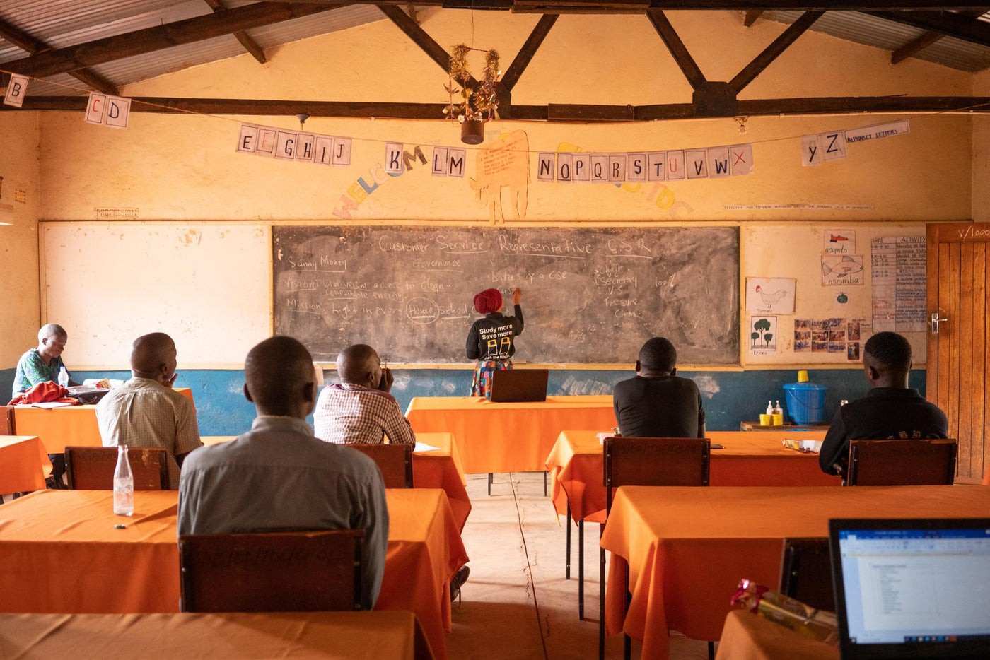 Training for solar agents in Malawi